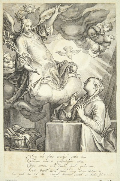Annunciazione da Jacob Matham