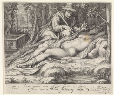 Cimone e Ifigenia da Jacob Matham