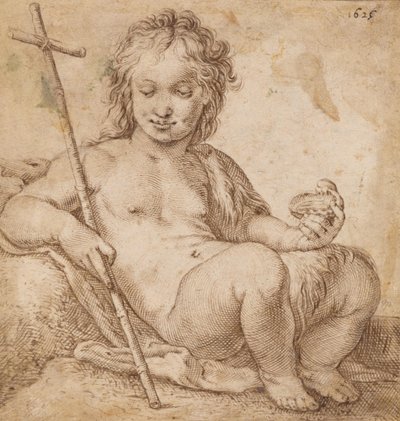 Il giovane Giovanni Battista da Jacob Matham