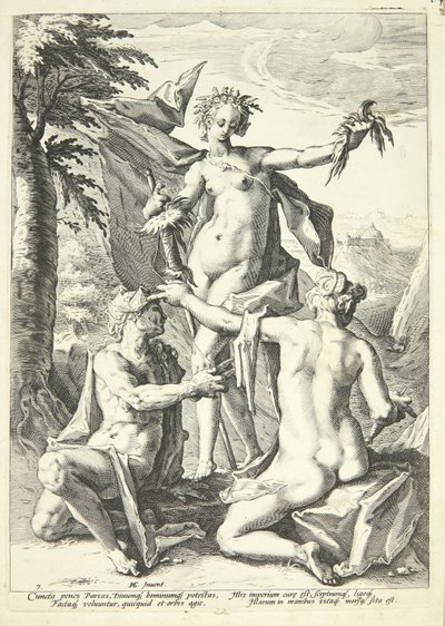 Le tre Parche da Jacob Matham
