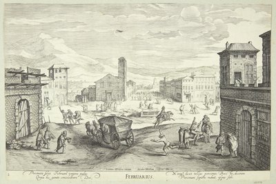 Febbraio da Jacob Matham