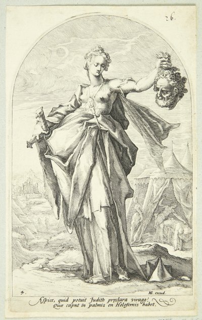 Giuditta da Jacob Matham