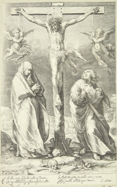 Cristo sulla croce da Jacob Matham