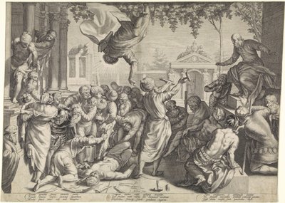 Marco salva uno schiavo dalla tortura da Jacob Matham