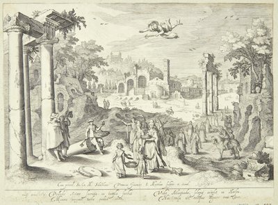 Mercurio e Herse da Jacob Matham