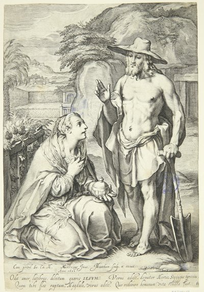Noli me tangere da Jacob Matham