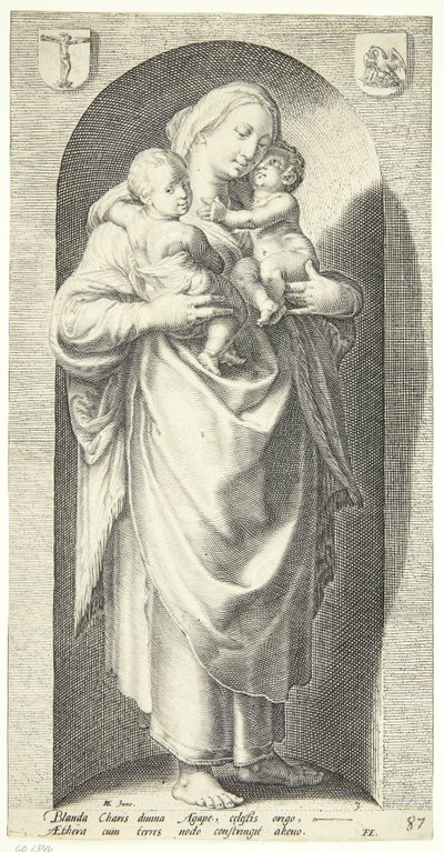 Carità da Jacob Matham