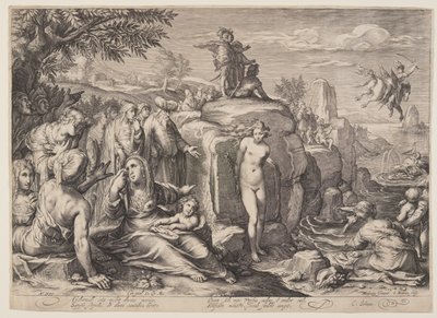 Perseo e Andromeda da Jacob Matham