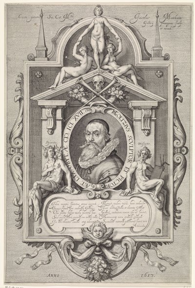 Ritratto di Hendrick Goltzius da Jacob Matham