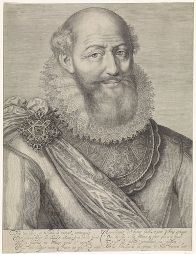 Ritratto di Maximilien de Béthune da Jacob Matham