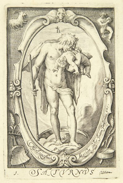 Saturno da Jacob Matham