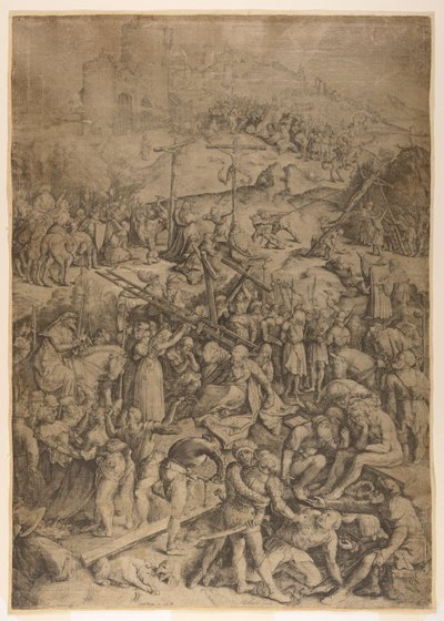 Lo scherno, la flagellazione e la crocifissione di Cristo da Jacob Matham