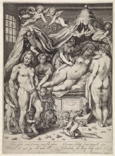 Venere e Marte da Jacob Matham