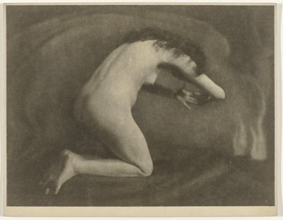 Nudo femminile inginocchiato da Jacob Merkelbach