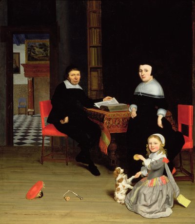 Ritratto di una famiglia da Jacob Lucasz Ochtervelt