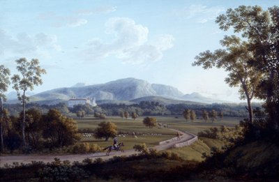 Veduta di Persano da Jacob Philippe Hackert