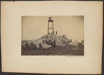 Rovine della Light House di Morris Island, Carolina del Sud da Jacob R. Foster