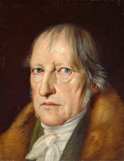 Ritratto di Georg Wilhelm Friedrich Hegel da Jacob Schlesinger