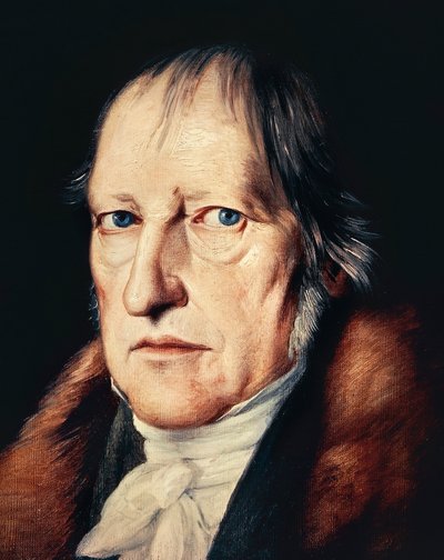 Ritratto di Georg Wilhelm Friedrich Hegel da Jacob Schlesinger