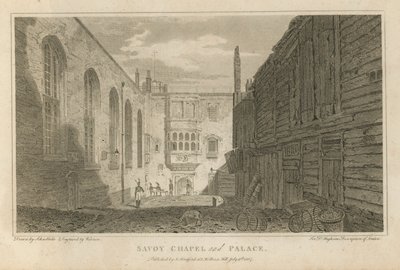 Cappella e Palazzo di Savoia da Jacob Schnebbelie