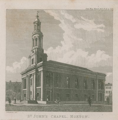 Cappella di San Giovanni, Hoxton da Jacob Schnebbelie