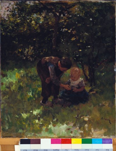 Una mela per la sorellina da Jacob Simon Kever