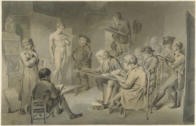 Lezione di disegno in un