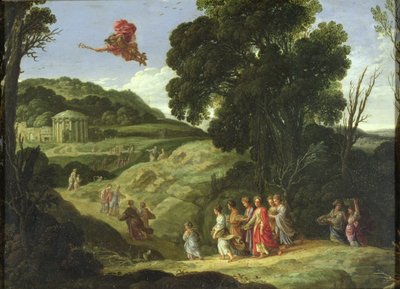 Mercurio e Herse da Jacob Symonsz Pynas or Pinas