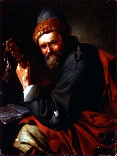 Il musicista da Jacob Toorenvliet