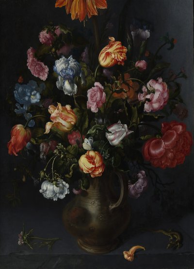 Un vaso con fiori, probabilmente 1613 da Jacob Vosmaer