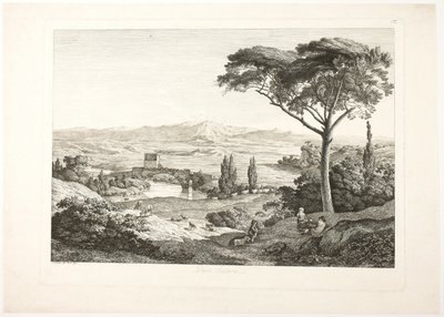 Ponte di Salaro da Jacob Wilhelm Mechau