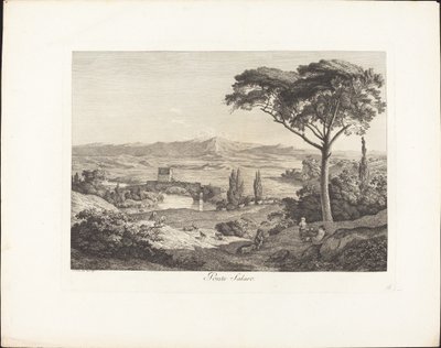 Il ponte Salaro da Jacob Wilhelm Mechau