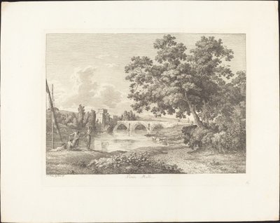 Ponte Molle da Jacob Wilhelm Mechau