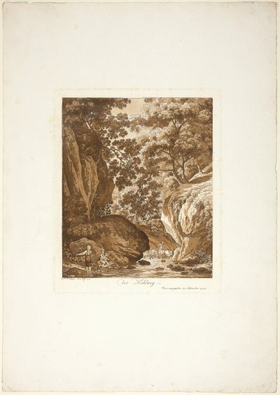 Il burrone da Jacob Wilhelm Mechau