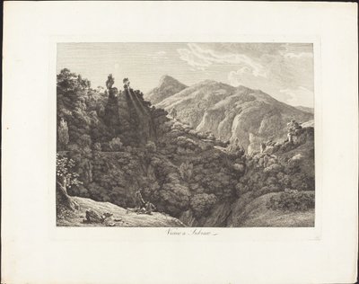 Vicino a Subiaco da Jacob Wilhelm Mechau