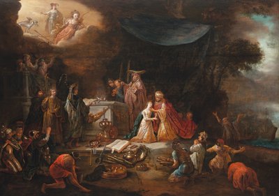 Il Sacrificio di Ifigenia da Jacob Willemsz de (c.1630 after 1675) Wet