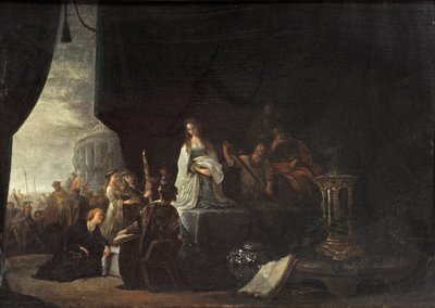 Il sacrificio della figlia di Iefte da Jacob Willemsz de (c.1630 after 1675) Wet
