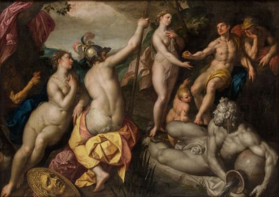 Il giudizio di Parigi da Jacob de Backer
