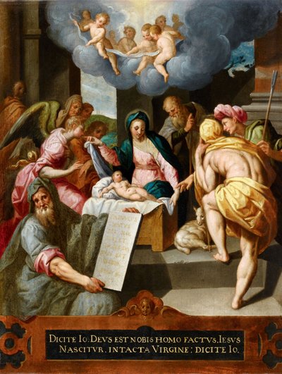 La Natività di Cristo da Jacob de Backer