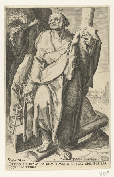 Apostolo Pietro da Jacob de Gheyn (II)