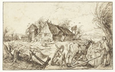 La fattoria (La vita in campagna) da Jacob de Gheyn (II)