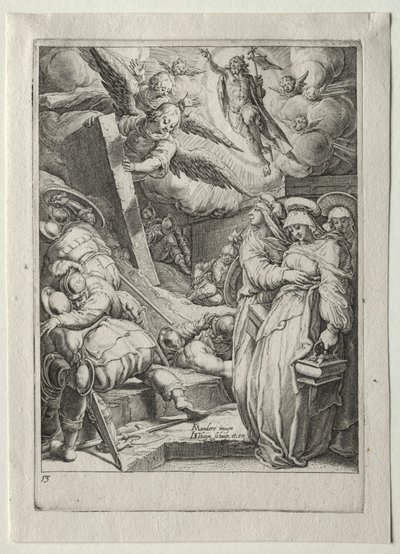 Set della Passione:  La Resurrezione da Jacob de Gheyn II