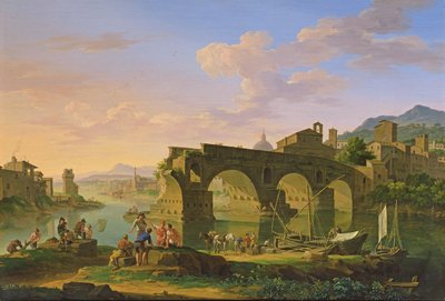 Il Ponte Rotto a Roma da Jacob de Heusch