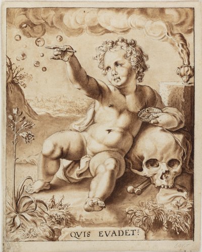 Allegoria della caducità. Homo Bulla da Jacob de Wit