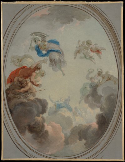 Allegoria del governo: la saggezza sconfigge la discordia da Jacob de Wit