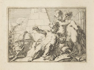 Allegoria della transitorietà da Jacob de Wit