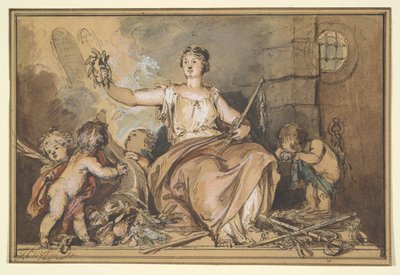 Allegoria della guerra e della pace da Jacob de Wit