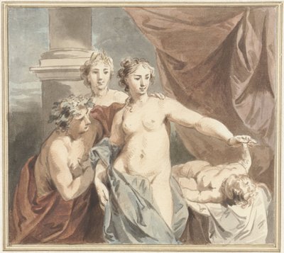 Cerere, Venere, Bacco e Amore dormiente da Jacob de Wit