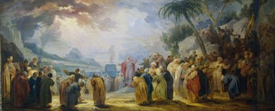 Mosè sceglie i settanta anziani da Jacob de Wit