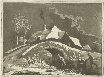 Paesaggio invernale da Jacob van Kouwenhoven